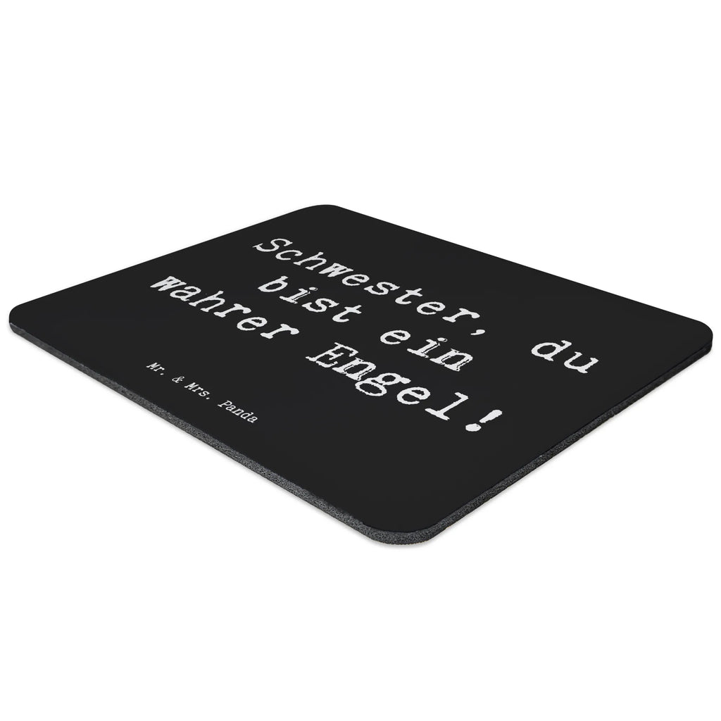 Mouse mat Saying Schwester, du bist ein wahrer Engel! Arbeitszimmer, Einzigartiges Mauspad, Mausunterlage, PC Zubehör, Computer zubehör, Mousepad, Mauspad, Designer Mauspad, Mauspad Büro, Büroausstattung