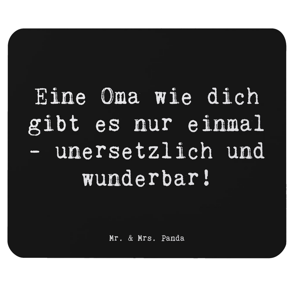 Mouse mat Saying Eine Oma wie dich gibt es nur einmal - unersetzlich und wunderbar! PC Zubehör, Mauspad Büro, Arbeitszimmer, Einzigartiges Mauspad, Büroausstattung, Mousepad, Mausunterlage, Mauspad, Computer zubehör, Designer Mauspad