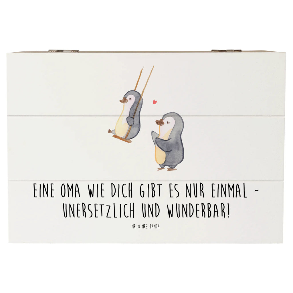 Wooden chest Eine Oma wie dich gibt es nur einmal - unersetzlich und wunderbar! Schatulle, Erinnerungsbox, Holzkiste, Schatzkiste, Dekokiste, Geschenkbox, Truhe, Aufbewahrungsbox, Erinnerungskiste, XXL, Geschenkdose, Kiste