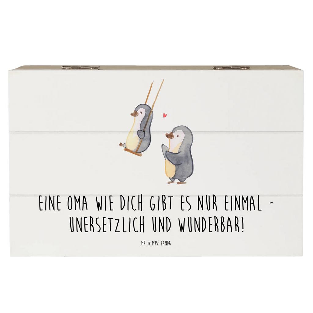 Wooden chest Eine Oma wie dich gibt es nur einmal - unersetzlich und wunderbar! Schatulle, Erinnerungsbox, Holzkiste, Schatzkiste, Dekokiste, Geschenkbox, Truhe, Aufbewahrungsbox, Erinnerungskiste, XXL, Geschenkdose, Kiste