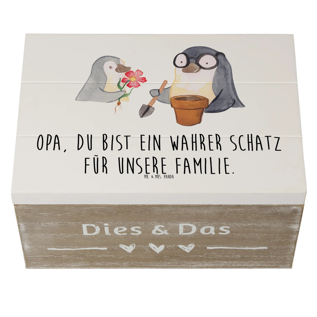 Holzkiste Opa Schatz Kiste, Truhe, Geschenkdose, XXL, Schatulle, Dekokiste, Geschenkbox, Erinnerungskiste, Erinnerungsbox, Aufbewahrungsbox, Schatzkiste, Holzkiste