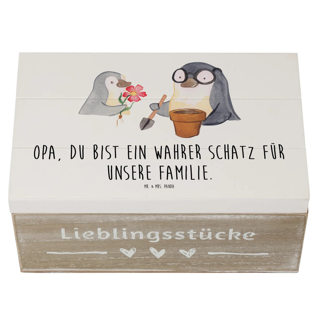 Holzkiste Opa Schatz Kiste, Truhe, Geschenkdose, XXL, Schatulle, Dekokiste, Geschenkbox, Erinnerungskiste, Erinnerungsbox, Aufbewahrungsbox, Schatzkiste, Holzkiste