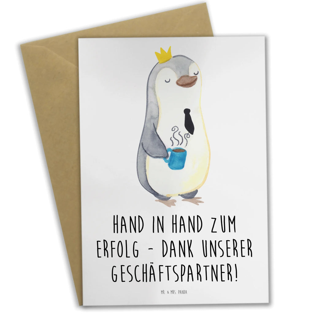 Greetings card Hand in Hand zum Erfolg - Dank unserer Geschäftspartner! Klappkarte, Grußkarte, Geburtstagskarte, Ansichtskarten, Karte, Glückwunschkarte, Einladungskarte, Hochzeitskarte