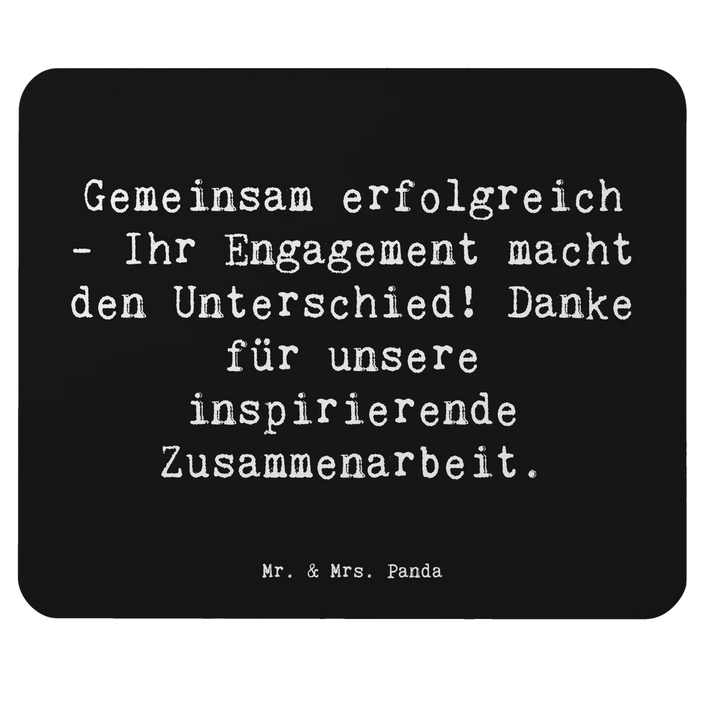 Mouse mat Saying Gemeinsam erfolgreich - Ihr Engagement macht den Unterschied! Danke für unsere inspirierende Zusammenarbeit. Mausunterlage, Mousepad, Mauspad Büro, Büroausstattung, Arbeitszimmer, Computer zubehör, Mauspad, Designer Mauspad, PC Zubehör, Einzigartiges Mauspad