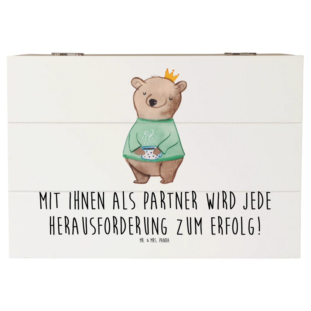 Holzkiste Erfolgreiche Geschäftspartner Erinnerungsbox, Erinnerungskiste, Geschenkbox, Schatzkiste, Aufbewahrungsbox, Geschenkdose, Holzkiste, Schatulle, Kiste, Truhe, XXL, Dekokiste