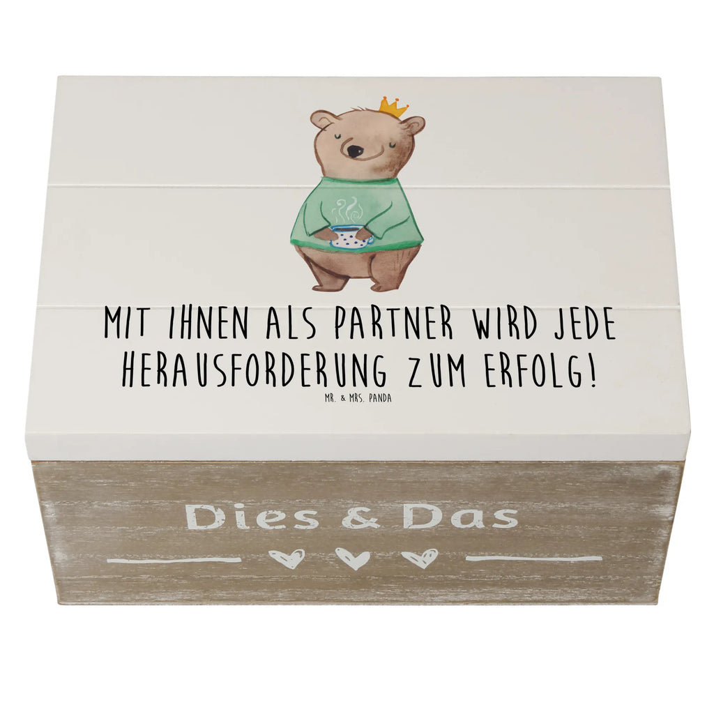 Holzkiste Erfolgreiche Geschäftspartner Erinnerungsbox, Erinnerungskiste, Geschenkbox, Schatzkiste, Aufbewahrungsbox, Geschenkdose, Holzkiste, Schatulle, Kiste, Truhe, XXL, Dekokiste