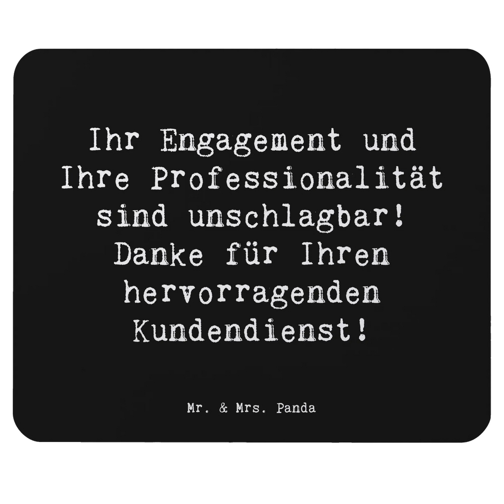 Mouse mat Saying Ihr Engagement und Ihre Professionalität sind unschlagbar! Danke für Ihren hervorragenden Kundendienst! Mousepad, Arbeitszimmer, Computer zubehör, PC Zubehör, Einzigartiges Mauspad, Mausunterlage, Mauspad Büro, Mauspad, Büroausstattung, Designer Mauspad