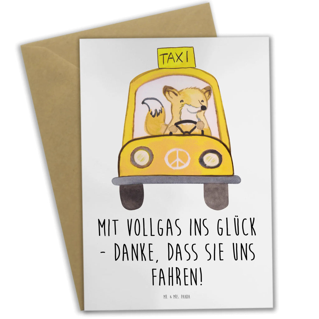 Grußkarte Chauffeur Glück Grußkarte, Ansichtskarten, Karte, Glückwunschkarte, Einladungskarte, Hochzeitskarte, Geburtstagskarte, Klappkarte