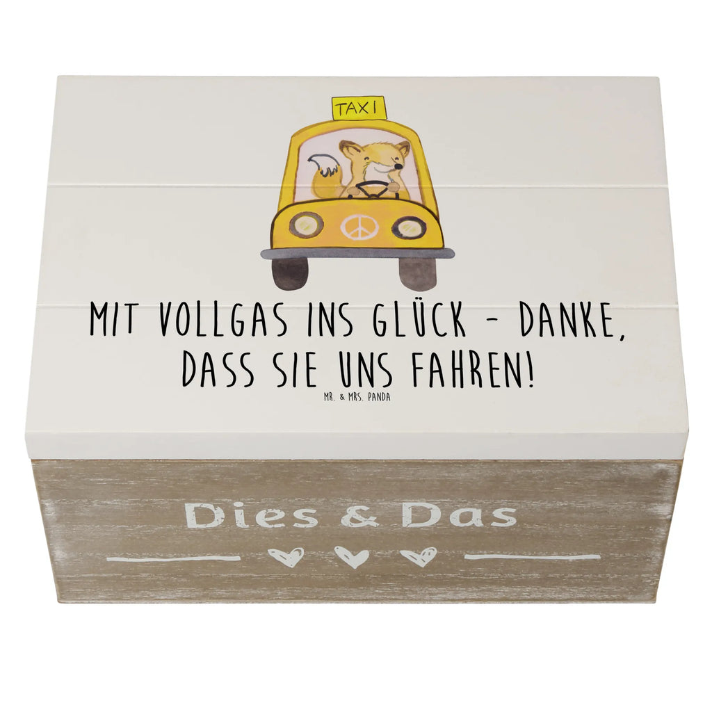 Holzkiste Chauffeur Glück Erinnerungsbox, Dekokiste, Geschenkbox, Aufbewahrungsbox, Kiste, Schatulle, Schatzkiste, Holzkiste, Geschenkdose, XXL, Erinnerungskiste, Truhe