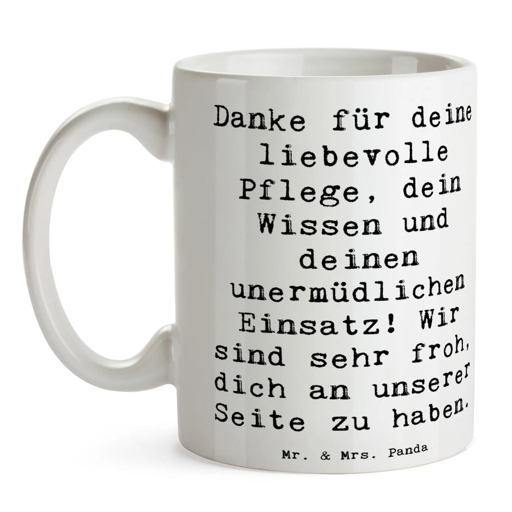 Tasse Spruch Dankbare Pflegekraft Bürotasse, Teetasse, Kaffeetasse, Tasse mit Zitaten, Geschenktasse, Tasse mit Motiven, Porzellantasse, Keramiktasse, Tasse