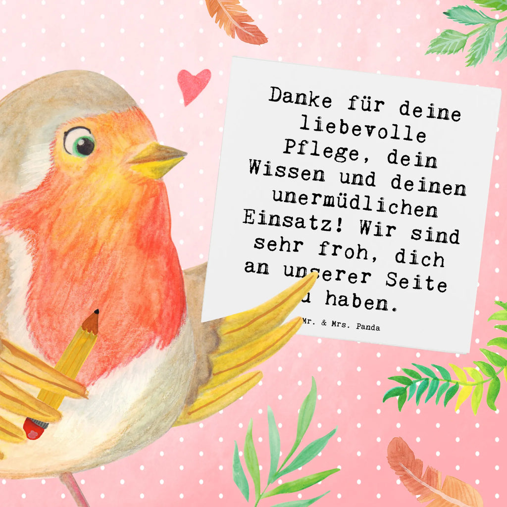 Deluxe Karte Spruch Dankbare Pflegekraft Karte, Grußkarte, Klappkarte, Hochzeitskarte, Hochwertige Grußkarte, Einladungskarte, Glückwunschkarte, Geburtstagskarte, Hochwertige Klappkarte