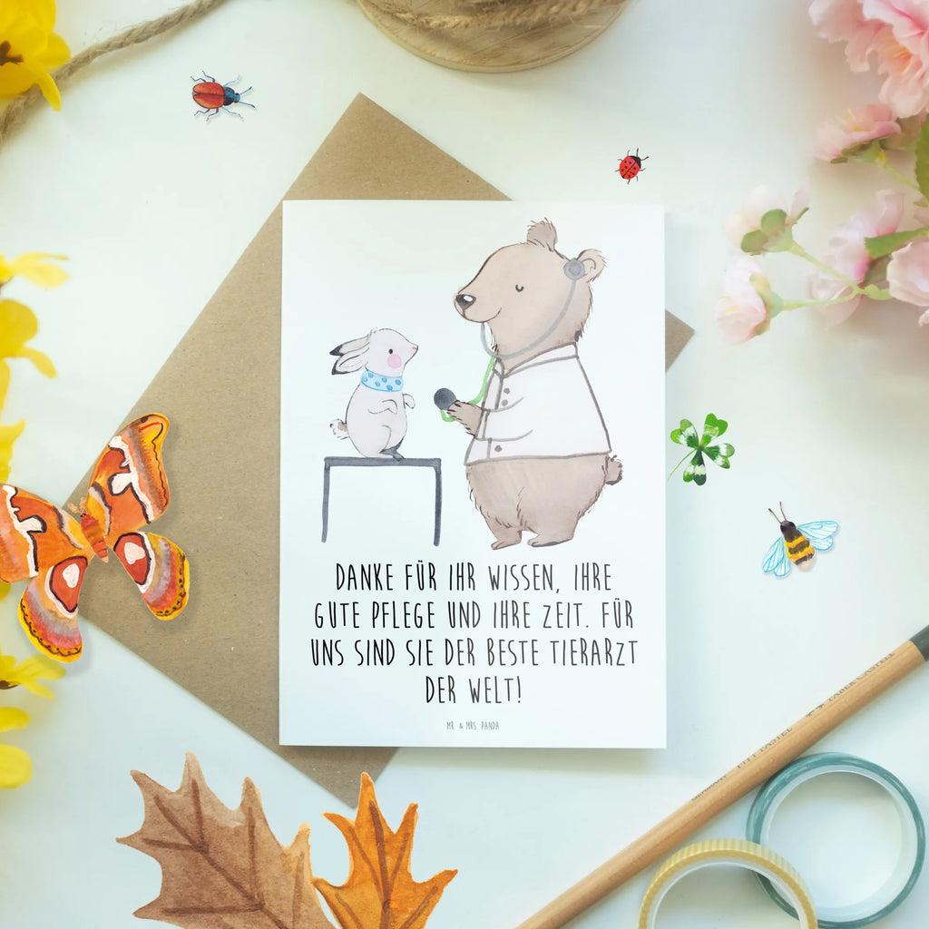 Grußkarte Bester Tierarzt Glückwunschkarte, Ansichtskarten, Einladungskarte, Hochzeitskarte, Klappkarte, Karte, Grußkarte, Geburtstagskarte, sprüche, zitate, spruch kollektion, inspiration, motivation, lebensweisheiten, geschenkideen, wanddeko, wohnaccessoires, sprüche sammlung, schöne sprüche, glück, liebe, freude, lächeln, alltag verschönern, nachhaltige geschenke, dekoration, kreativ, einzigartig, shopify, mr and mrs panda