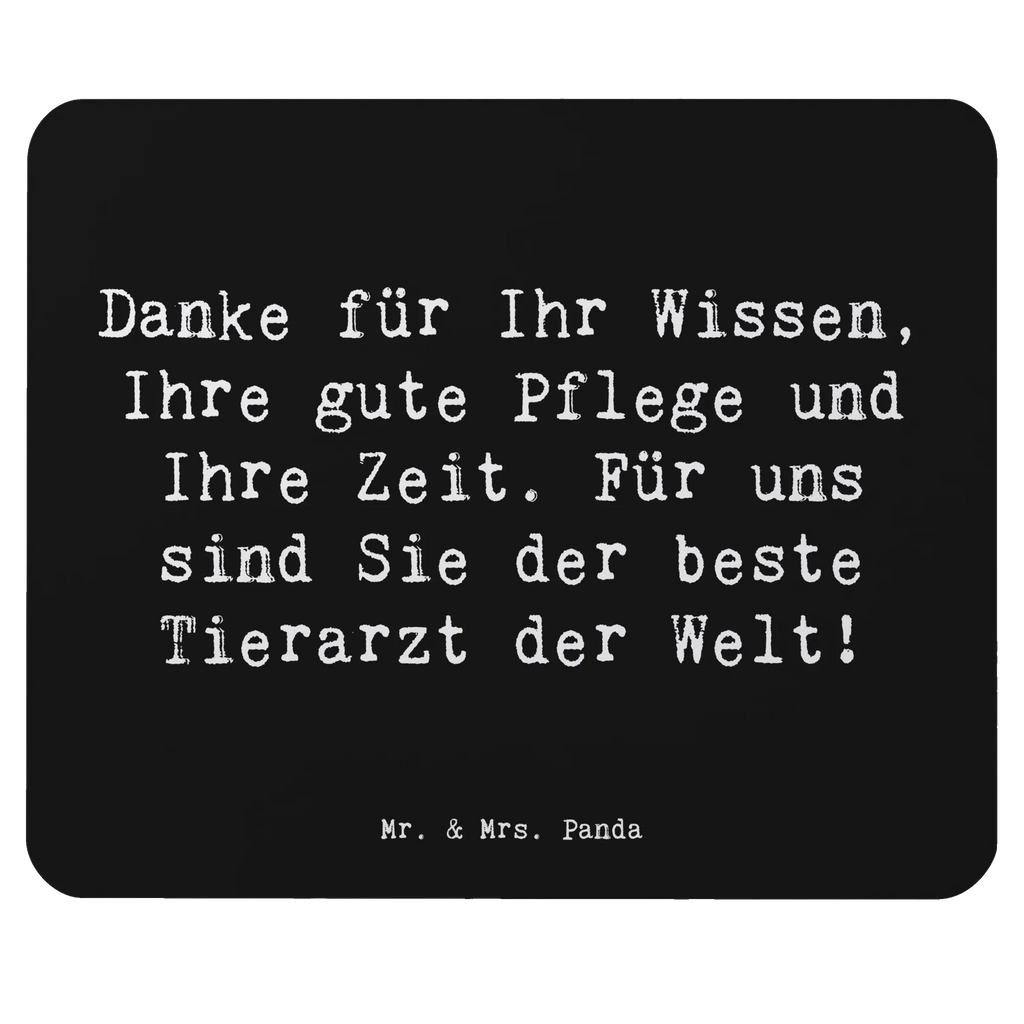 Mouse mat Saying Danke für Ihr Wissen, Ihre gute Pflege und Ihre Zeit. Für uns sind Sie der beste Tierarzt der Welt! Einzigartiges Mauspad, Arbeitszimmer, Mauspad, Mausunterlage, Designer Mauspad, PC Zubehör, Computer zubehör, Mauspad Büro, Büroausstattung, Mousepad