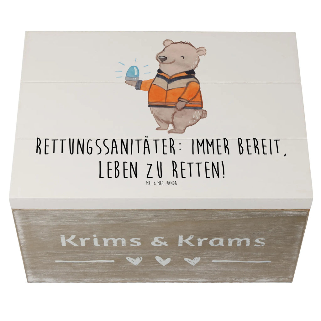 Holzkiste Rettungssanitäter Held Truhe, Kiste, Dekokiste, Geschenkbox, Holzkiste, Geschenkdose, XXL, Erinnerungskiste, Schatulle, Erinnerungsbox, Schatzkiste, Aufbewahrungsbox
