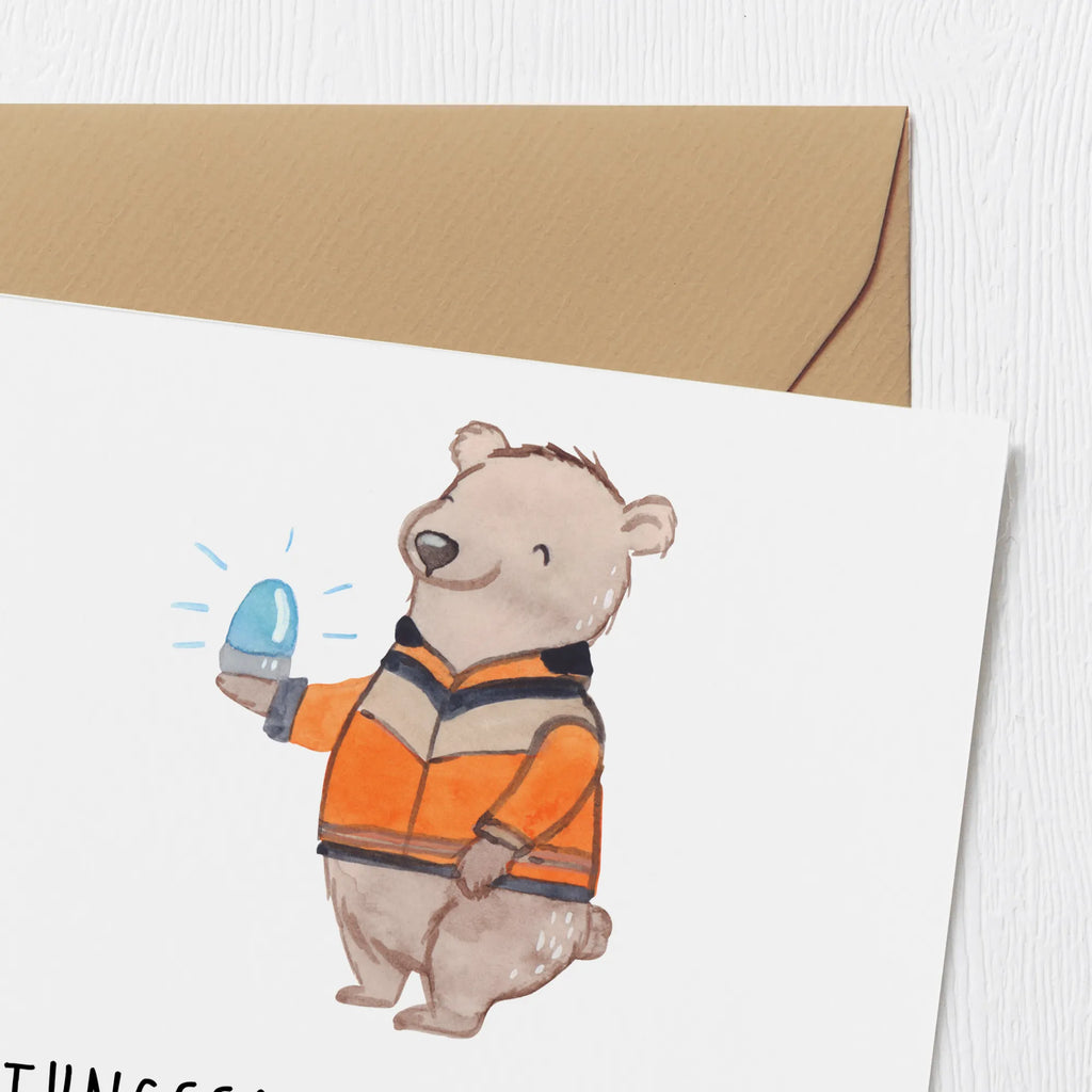 Deluxe Card Rettungssanitäter: Immer bereit, Leben zu retten! Hochzeitskarte, Karte, Geburtstagskarte, Grußkarte, Glückwunschkarte, Klappkarte, Hochwertige Klappkarte, Einladungskarte, Hochwertige Grußkarte