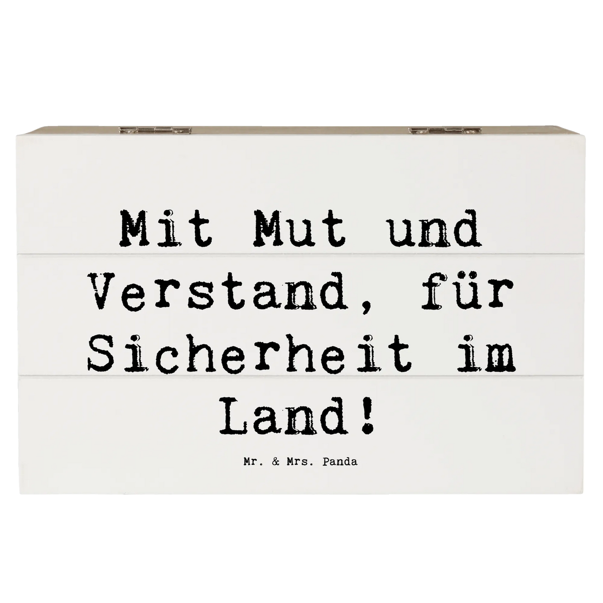 Wooden chest Saying Mit Mut und Verstand, für Sicherheit im Land! Erinnerungskiste, Aufbewahrungsbox aus Holz, schatzkiste holz, holzschachtel, schmucktruhe, holzschatulle, Schatzkiste, Erinnerungsbox, Box aus Holz, Holztruhe, Aufbewahrungstruhe, geschenkbox holz, geschenkbox mit deckel, truhe holz, Box, holzkästchen, Kiste mit Deckel, Holzkiste mit Deckel, fotobox, geschenkkiste, Geschenkbox, Holz Aufbewahrungsbox, erinnerungsbox holz, Aufbewahrungskiste, Aufbewahrungsbox Holz, Holzbox mit Deckel, Schatulle, fotokiste, Aufbewahrungsbox, truhe mit deckel, Holzkiste, aufbewahrungskiste mit deckel, schmuckkiste, Kiste, box holz, Truhe, schatztruhe, schmuckbox, kiste holz, Holzbox, wanddeko, Dekoration, sprüche, zitate, spruch kollektion, inspiration, motivation, lebensweisheiten, geschenkideen, wohnaccessoires, sprüche sammlung, schöne sprüche, glück, liebe, freude, Lächeln, alltag verschönern, nachhaltige geschenke, Kreativ, Einzigartig, shopify, mr and mrs panda