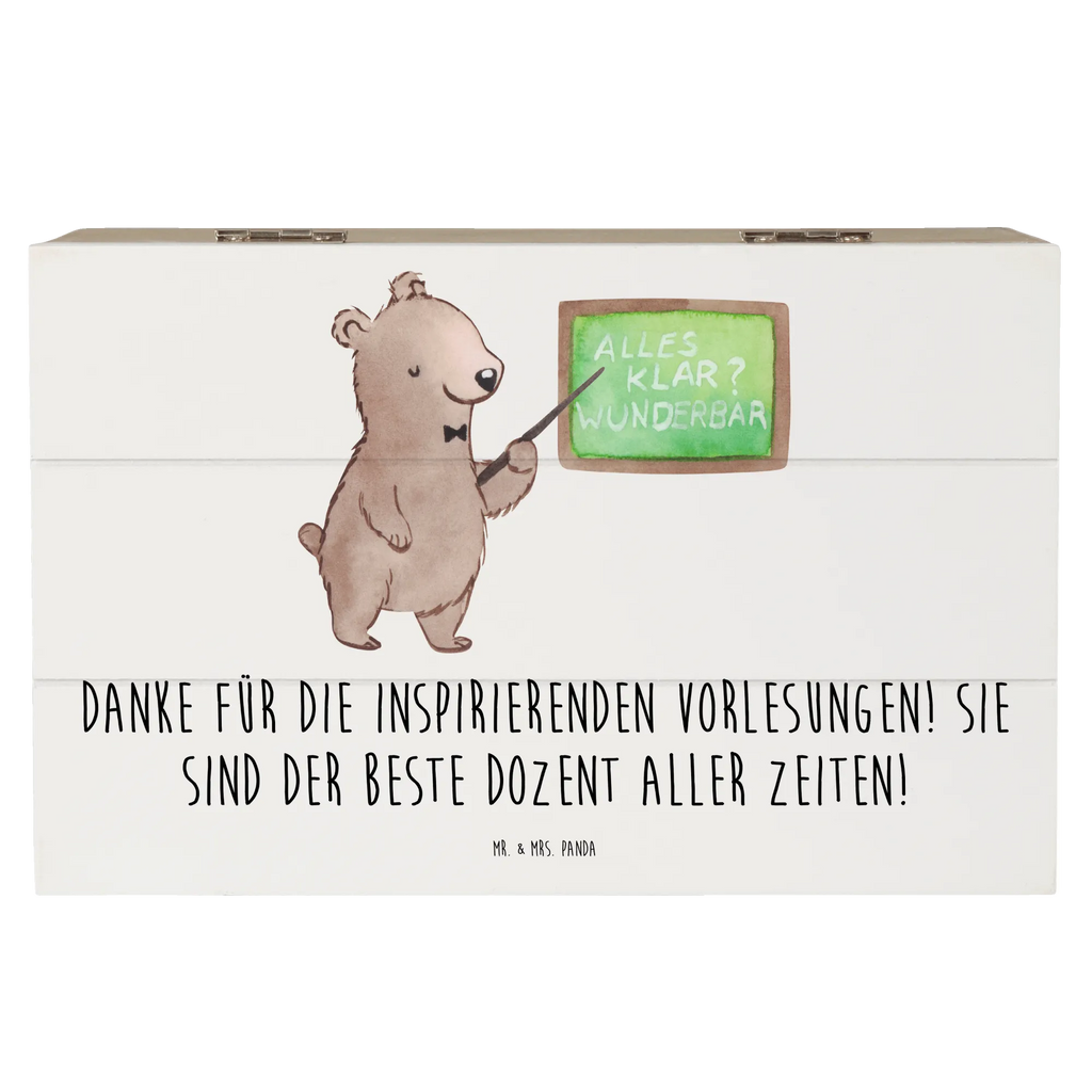 Holzkiste Bester Dozent Holzkiste, Schatulle, Truhe, XXL, Erinnerungsbox, Erinnerungskiste, Geschenkbox, Aufbewahrungsbox, Kiste, Dekokiste, Geschenkdose, Schatzkiste