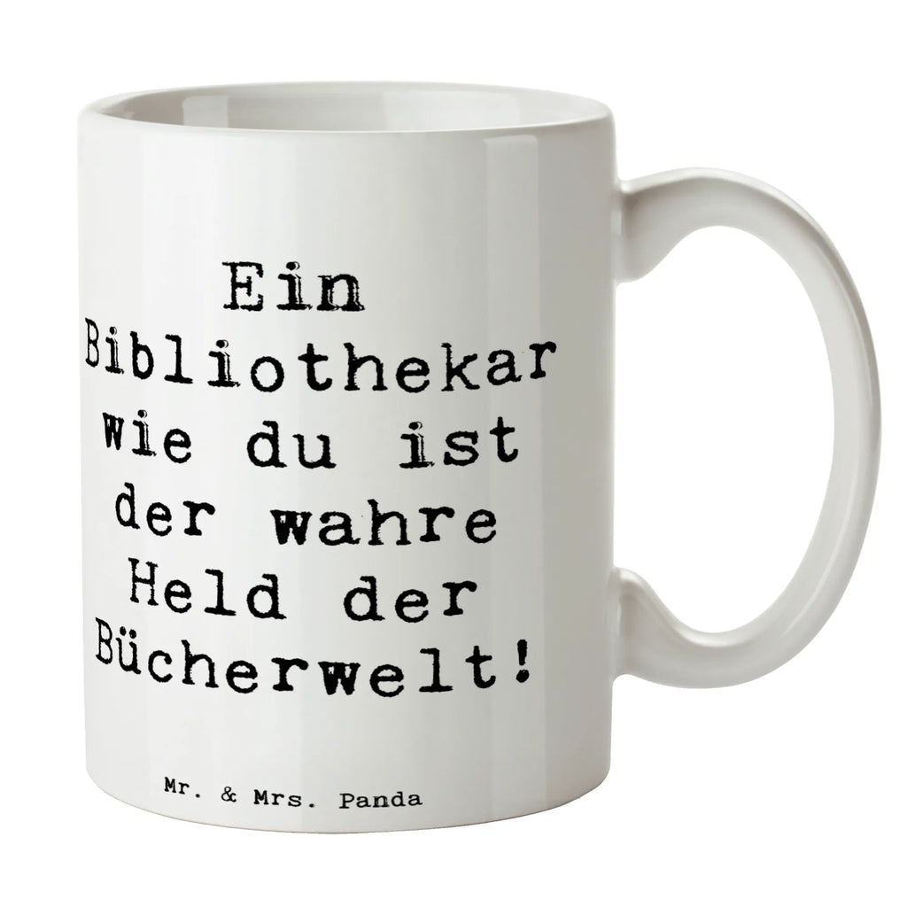 Mug Saying Ein Bibliothekar wie du ist der wahre Held der Bücherwelt! Keramiktasse, Tasse, Bürotasse, Tasse mit Zitaten, Tasse mit Motiven, Geschenktasse, Teetasse, Porzellantasse, Kaffeetasse