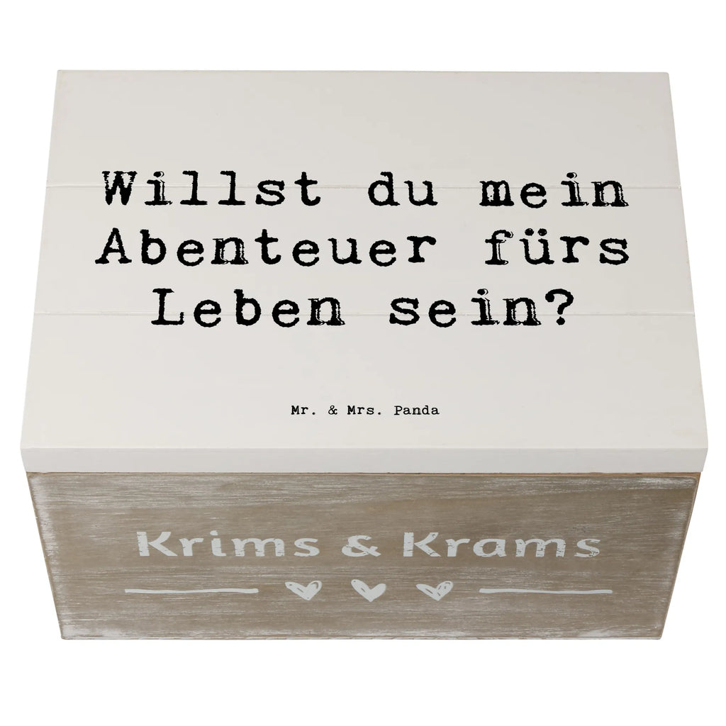 Wooden chest Saying Willst du mein Abenteuer fürs Leben sein? Holzkiste, Aufbewahrungsbox, Kiste, Truhe, Geschenkbox, Erinnerungsbox, Erinnerungskiste, Dekokiste, Schatzkiste, Schatulle, XXL, Geschenkdose, Hochzeit, Hochzeitsgeschenk, Ehe, Hochzeitsfeier, Trauung, Trauungsgeschenk, Hochzeitskarte, Verlobungsfeier, Verlobungsgeschenk, Hochzeitsgeschenkideen, Hochzeitsgeschenke für Brautpaar