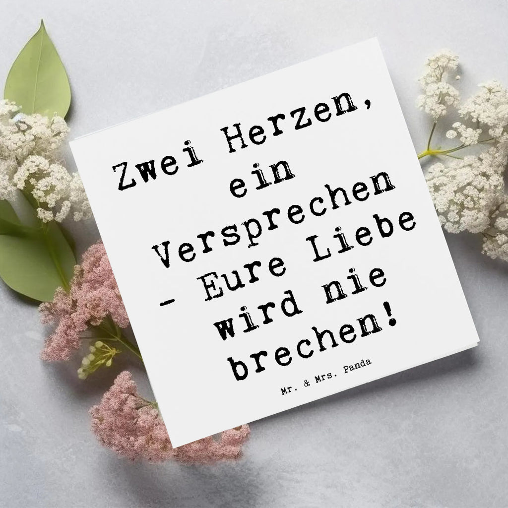 Deluxe Karte Spruch Standesamtliche Trauung Versprechen Klappkarte, Einladungskarte, Hochwertige Klappkarte, Karte, Hochzeitskarte, Hochwertige Grußkarte, Glückwunschkarte, Grußkarte, Geburtstagskarte, Hochzeit, Hochzeitsgeschenk, Ehe, Hochzeitsfeier, Trauung, Trauungsgeschenk, Verlobungsfeier, Verlobungsgeschenk, Hochzeitsgeschenkideen, Hochzeitsgeschenke für Brautpaar