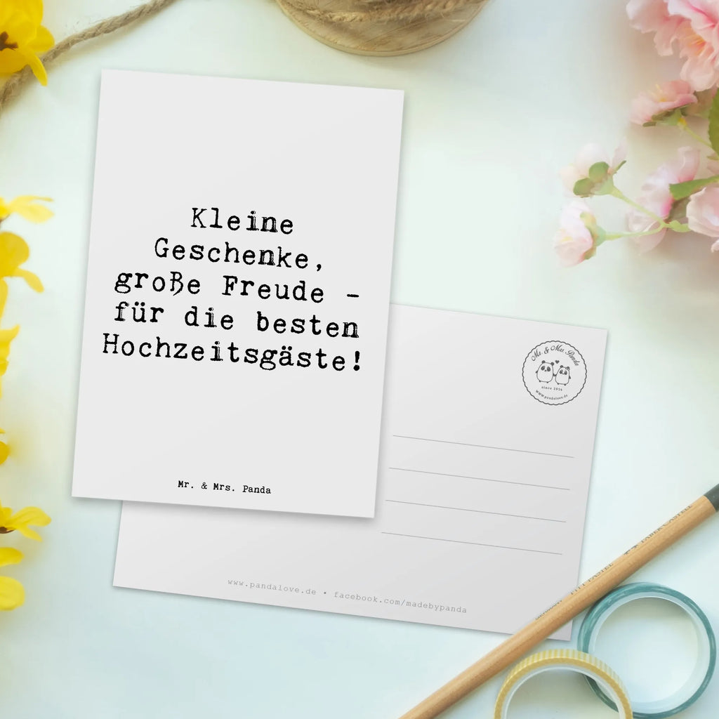 Postkarte Spruch Gastgeschenke Freude Ansichtskarte, Grußkarte, Dankeskarte, Ansichtskarten, Einladungskarte, Geburtstagskarte, Karte, Geschenkkarte, Einladung Geburtstag, Einladungskarten Geburtstag, Einladung, Postkarte, Hochzeit, Hochzeitsgeschenk, Ehe, Hochzeitsfeier, Trauung, Trauungsgeschenk, Hochzeitskarte, Verlobungsfeier, Verlobungsgeschenk, Hochzeitsgeschenkideen, Hochzeitsgeschenke für Brautpaar