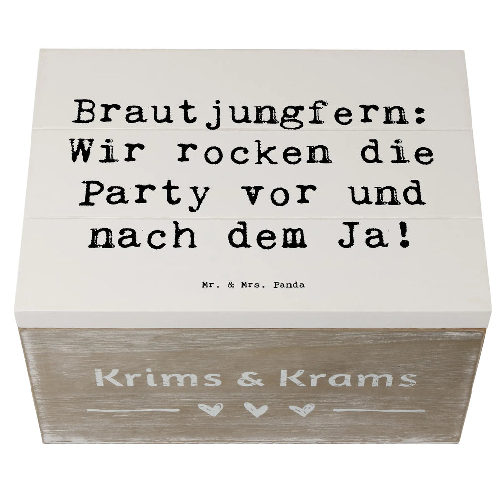 Holzkiste Spruch Brautjungfern Party Geschenkbox, Schatzkiste, Erinnerungskiste, Schatulle, XXL, Kiste, Holzkiste, Erinnerungsbox, Truhe, Aufbewahrungsbox, Dekokiste, Geschenkdose, Hochzeit, Hochzeitsgeschenk, Ehe, Hochzeitsfeier, Trauung, Trauungsgeschenk, Hochzeitskarte, Verlobungsfeier, Verlobungsgeschenk, Hochzeitsgeschenkideen, Hochzeitsgeschenke für Brautpaar