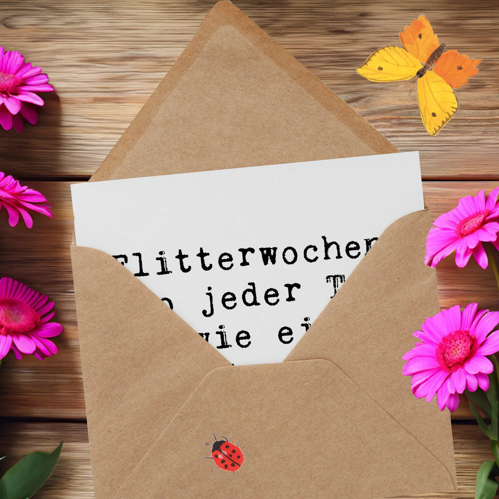 Deluxe Karte Spruch Flitterwochen-Magie Glückwunschkarte, Karte, Geburtstagskarte, Hochzeitskarte, Hochwertige Grußkarte, Hochwertige Klappkarte, Einladungskarte, Grußkarte, Klappkarte, Hochzeit, Hochzeitsgeschenk, Ehe, Hochzeitsfeier, Trauung, Trauungsgeschenk, Verlobungsfeier, Verlobungsgeschenk, Hochzeitsgeschenkideen, Hochzeitsgeschenke für Brautpaar