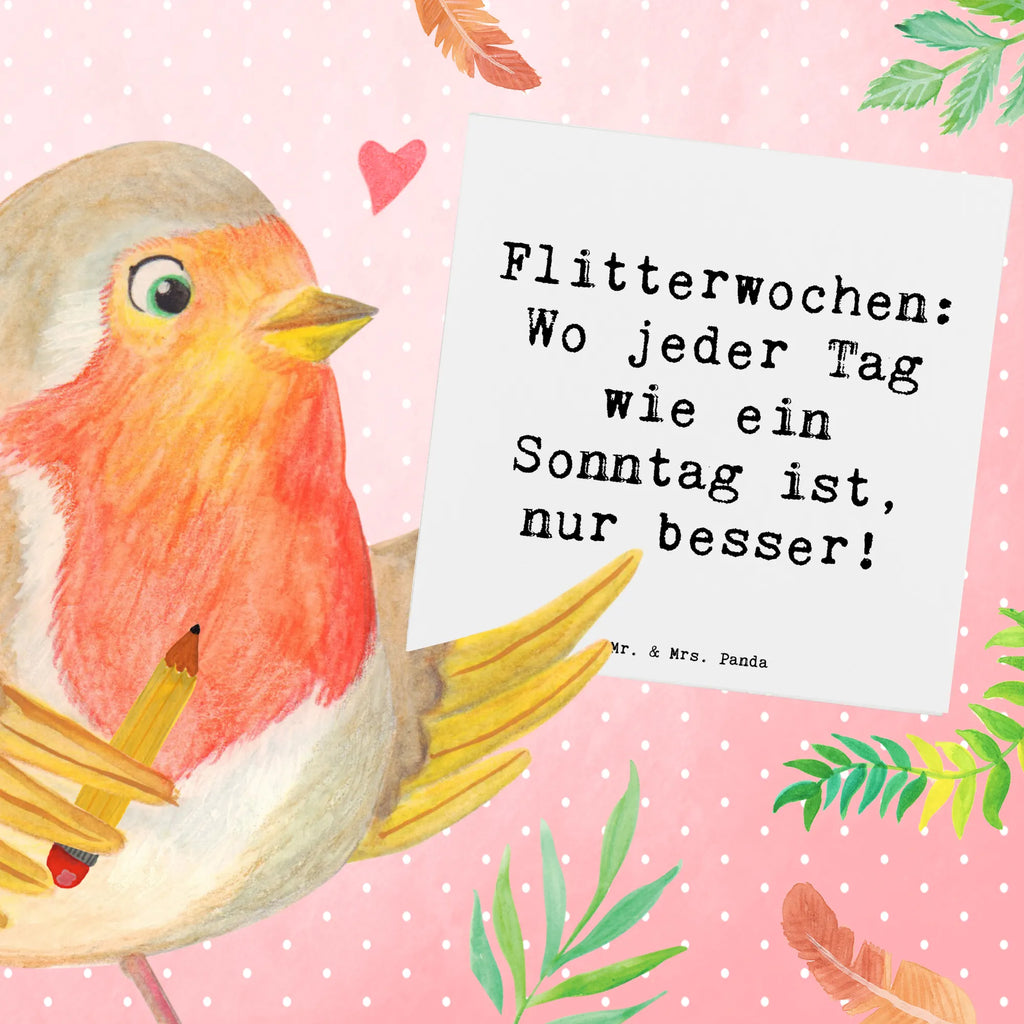 Deluxe Karte Spruch Flitterwochen-Magie Glückwunschkarte, Karte, Geburtstagskarte, Hochzeitskarte, Hochwertige Grußkarte, Hochwertige Klappkarte, Einladungskarte, Grußkarte, Klappkarte, Hochzeit, Hochzeitsgeschenk, Ehe, Hochzeitsfeier, Trauung, Trauungsgeschenk, Verlobungsfeier, Verlobungsgeschenk, Hochzeitsgeschenkideen, Hochzeitsgeschenke für Brautpaar