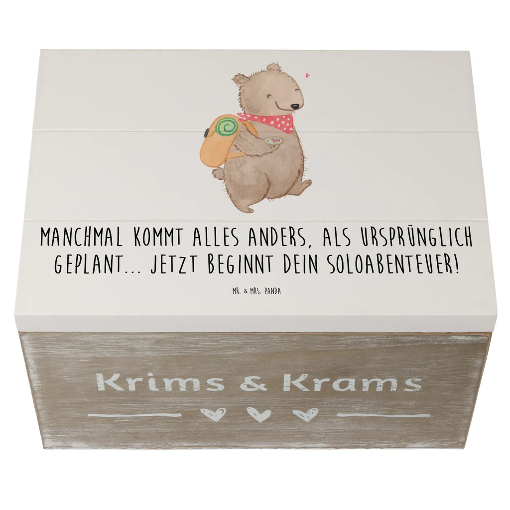 Holzkiste Scheidung Soloabenteuer Schatzkiste, Aufbewahrungsbox, Holzkiste, Erinnerungsbox, Erinnerungskiste, Schatulle, Geschenkdose, Geschenkbox, Truhe, Kiste, XXL, Dekokiste, Hochzeit, Hochzeitsgeschenk, Ehe, Hochzeitsfeier, Trauung, Trauungsgeschenk, Hochzeitskarte, Verlobungsfeier, Verlobungsgeschenk, Hochzeitsgeschenkideen, Hochzeitsgeschenke für Brautpaar