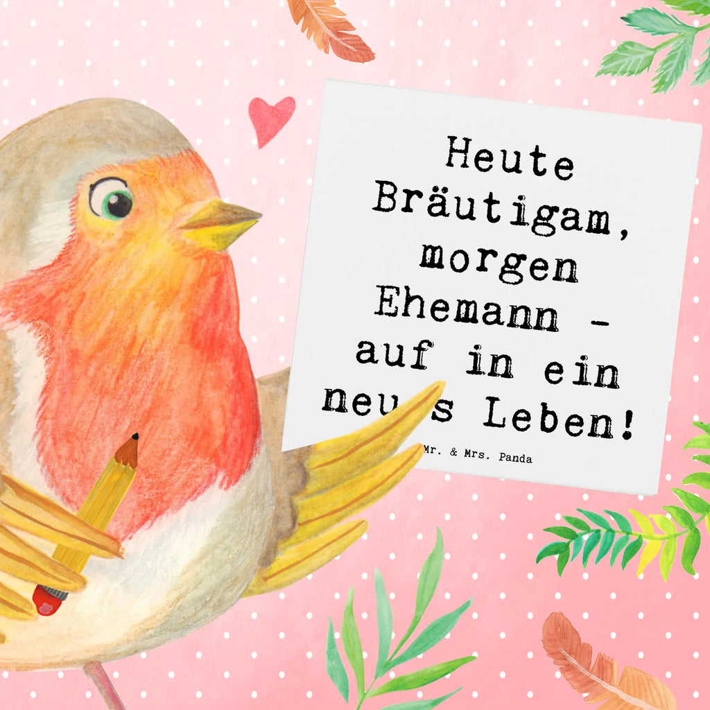 Deluxe Karte Spruch Bräutigam Heute Grußkarte, Glückwunschkarte, Karte, Hochzeitskarte, Hochwertige Klappkarte, Geburtstagskarte, Einladungskarte, Klappkarte, Hochwertige Grußkarte, Hochzeit, Hochzeitsgeschenk, Ehe, Hochzeitsfeier, Trauung, Trauungsgeschenk, Verlobungsfeier, Verlobungsgeschenk, Hochzeitsgeschenkideen, Hochzeitsgeschenke für Brautpaar