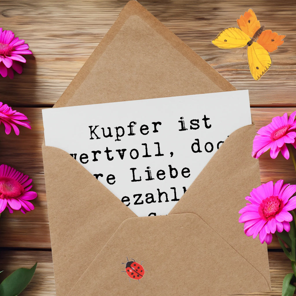 Deluxe Karte Spruch 7. Hochzeitstag Kupferhochzeit Hochwertige Klappkarte, Hochzeitskarte, Einladungskarte, Grußkarte, Klappkarte, Geburtstagskarte, Karte, Glückwunschkarte, Hochwertige Grußkarte, Hochzeit, Hochzeitsgeschenk, Ehe, Hochzeitsfeier, Trauung, Trauungsgeschenk, Verlobungsfeier, Verlobungsgeschenk, Hochzeitsgeschenkideen, Hochzeitsgeschenke für Brautpaar