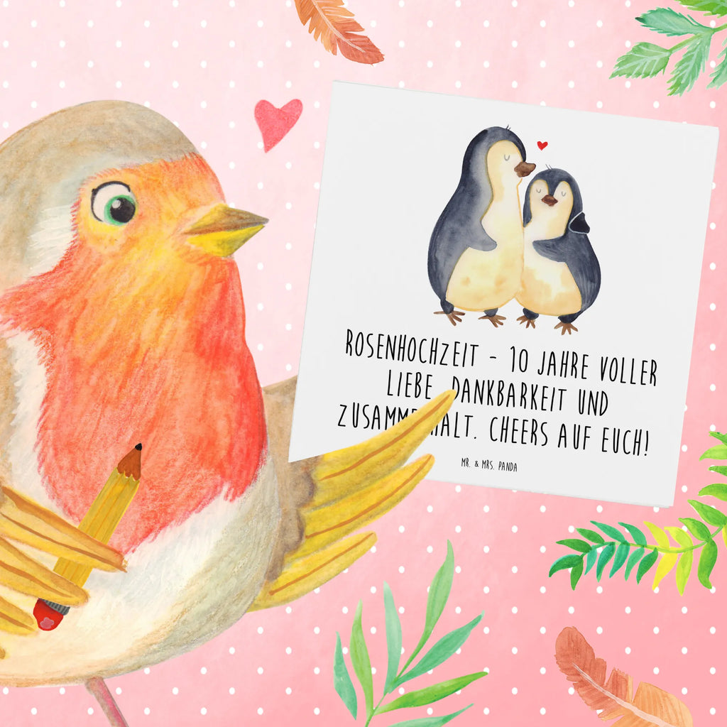 Deluxe Karte 10. Hochzeitstag Rosenhochzeit Glückwunschkarte, Geburtstagskarte, Karte, Hochwertige Grußkarte, Hochwertige Klappkarte, Grußkarte, Klappkarte, Hochzeitskarte, Einladungskarte, Hochzeit, Hochzeitsgeschenk, Ehe, Hochzeitsfeier, Trauung, Trauungsgeschenk, Verlobungsfeier, Verlobungsgeschenk, Hochzeitsgeschenkideen, Hochzeitsgeschenke für Brautpaar