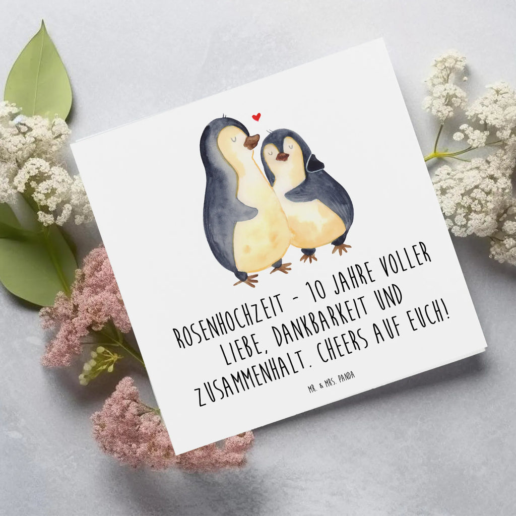 Deluxe Karte 10. Hochzeitstag Rosenhochzeit Glückwunschkarte, Geburtstagskarte, Karte, Hochwertige Grußkarte, Hochwertige Klappkarte, Grußkarte, Klappkarte, Hochzeitskarte, Einladungskarte, Hochzeit, Hochzeitsgeschenk, Ehe, Hochzeitsfeier, Trauung, Trauungsgeschenk, Verlobungsfeier, Verlobungsgeschenk, Hochzeitsgeschenkideen, Hochzeitsgeschenke für Brautpaar