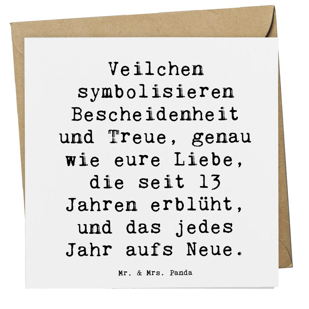 Deluxe Karte Spruch 13. Hochzeitstag Veilchenhochzeit Karte, Hochwertige Klappkarte, Hochzeitskarte, Geburtstagskarte, Klappkarte, Glückwunschkarte, Einladungskarte, Hochwertige Grußkarte, Grußkarte, Hochzeit, Hochzeitsgeschenk, Ehe, Hochzeitsfeier, Trauung, Trauungsgeschenk, Verlobungsfeier, Verlobungsgeschenk, Hochzeitsgeschenkideen, Hochzeitsgeschenke für Brautpaar
