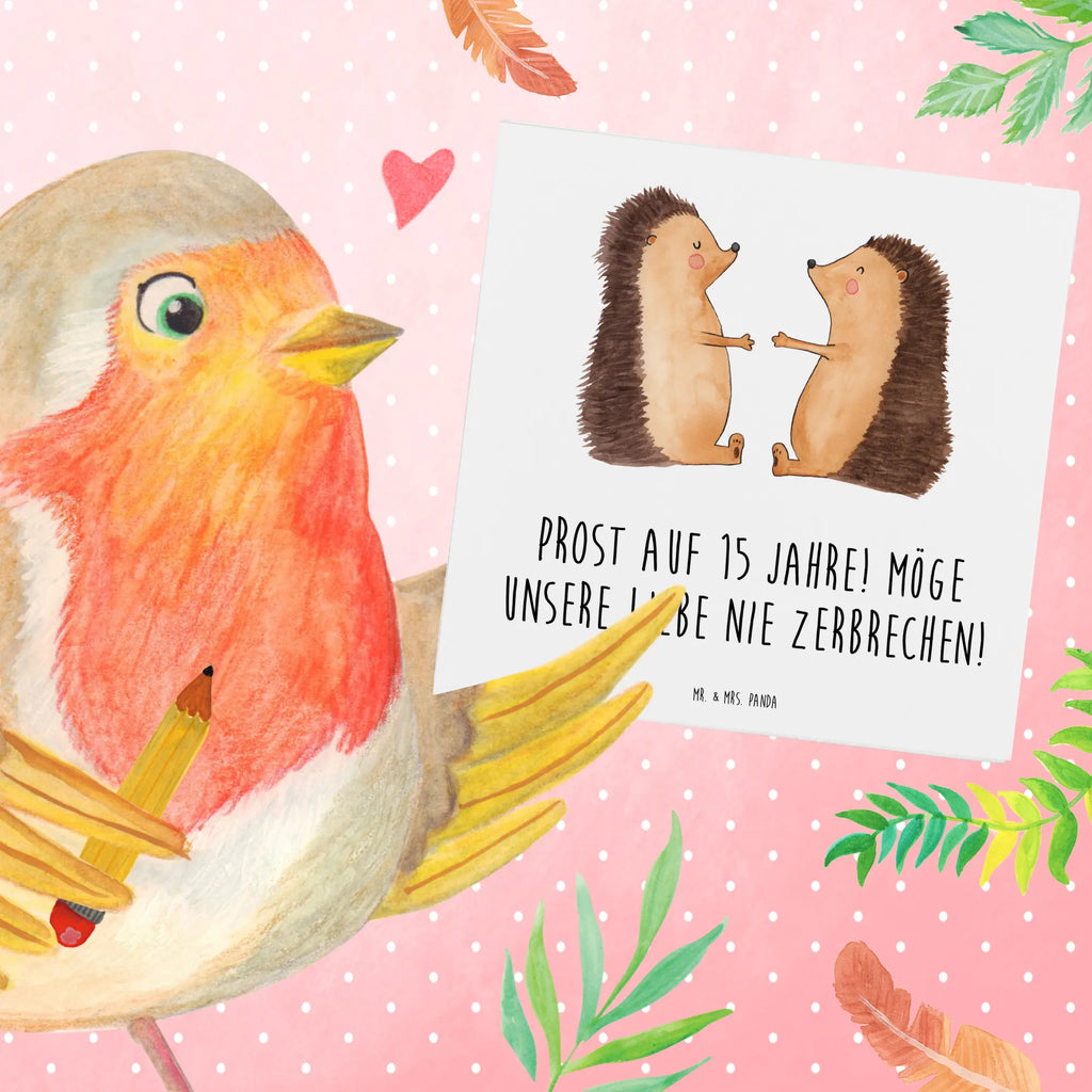 Deluxe Karte 15. Hochzeitstag Gläserne Hochzeit Karte, Hochzeitskarte, Hochwertige Klappkarte, Hochwertige Grußkarte, Klappkarte, Glückwunschkarte, Einladungskarte, Geburtstagskarte, Grußkarte, Hochzeit, Hochzeitsgeschenk, Ehe, Hochzeitsfeier, Trauung, Trauungsgeschenk, Verlobungsfeier, Verlobungsgeschenk, Hochzeitsgeschenkideen, Hochzeitsgeschenke für Brautpaar