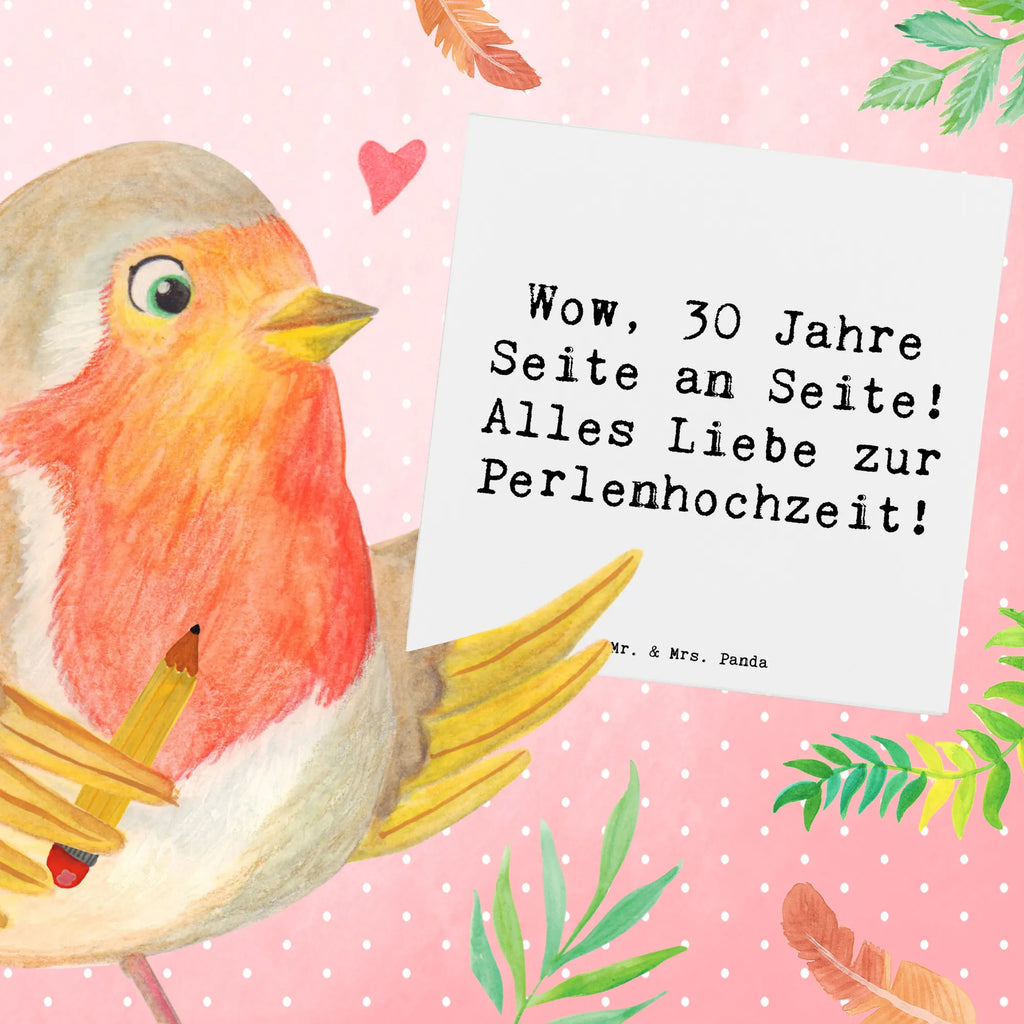 Deluxe Karte Spruch 30. Hochzeitstag Perlenhochzeit Hochwertige Grußkarte, Grußkarte, Einladungskarte, Klappkarte, Geburtstagskarte, Hochzeitskarte, Hochwertige Klappkarte, Karte, Glückwunschkarte, Hochzeit, Hochzeitsgeschenk, Ehe, Hochzeitsfeier, Trauung, Trauungsgeschenk, Verlobungsfeier, Verlobungsgeschenk, Hochzeitsgeschenkideen, Hochzeitsgeschenke für Brautpaar