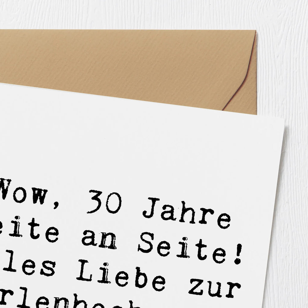 Deluxe Karte Spruch 30. Hochzeitstag Perlenhochzeit Hochwertige Grußkarte, Grußkarte, Einladungskarte, Klappkarte, Geburtstagskarte, Hochzeitskarte, Hochwertige Klappkarte, Karte, Glückwunschkarte, Hochzeit, Hochzeitsgeschenk, Ehe, Hochzeitsfeier, Trauung, Trauungsgeschenk, Verlobungsfeier, Verlobungsgeschenk, Hochzeitsgeschenkideen, Hochzeitsgeschenke für Brautpaar