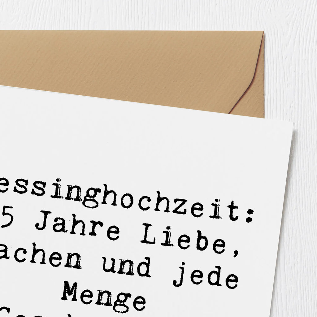 Deluxe Karte Spruch 45. Hochzeitstag Messinghochzeit Grußkarte, Karte, Geburtstagskarte, Hochzeitskarte, Klappkarte, Hochwertige Klappkarte, Einladungskarte, Glückwunschkarte, Hochwertige Grußkarte, Hochzeit, Hochzeitsgeschenk, Ehe, Hochzeitsfeier, Trauung, Trauungsgeschenk, Verlobungsfeier, Verlobungsgeschenk, Hochzeitsgeschenkideen, Hochzeitsgeschenke für Brautpaar