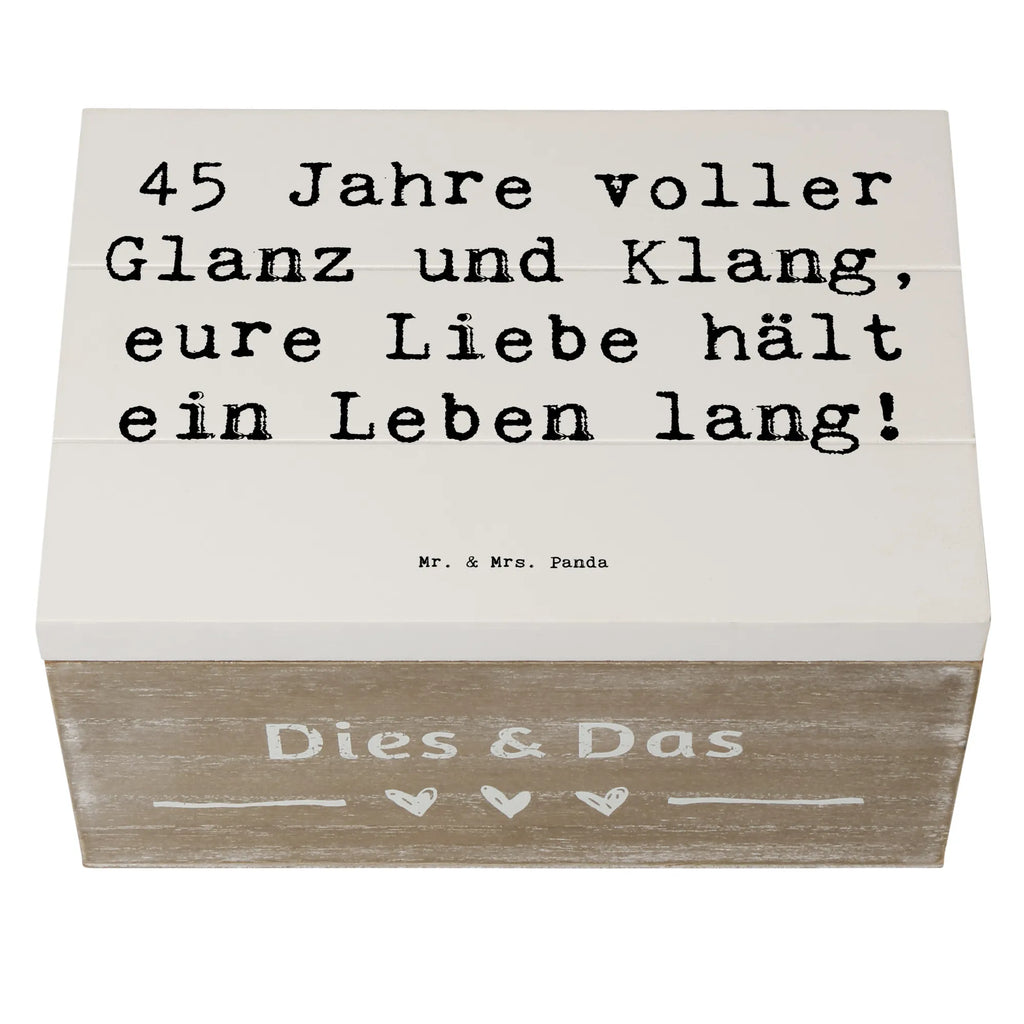 Wooden chest Saying 45 Jahre voller Glanz und Klang, eure Liebe hält ein Leben lang! box aus holz, Erinnerungsbox, erinnerungsbox hochzeit, aufbewahrungsbox holz, erinnerungsbox baby, Dekokiste, aufbewahrungskiste, dekorative holzkiste, Schatzkiste, holz aufbewahrungsbox, aufbewahrungsbox aus holz, holzboxen, Aufbewahrungsbox, Holzkiste, Schatulle, Kiste, Geschenkbox, ordnungsbox, holzkisten, holzbox, schmuckkästchen, Truhe, deko box, holzbox mit deckel, Erinnerungskiste, holztruhe, holzkiste mit deckel, Trauungsgeschenk, Verlobungsfeier, Verlobungsgeschenk, Hochzeit, Hochzeitsgeschenkideen, Hochzeitsgeschenke für Brautpaar, Ehe, Hochzeitskarte, Hochzeitsgeschenk, Hochzeitsfeier, Trauung