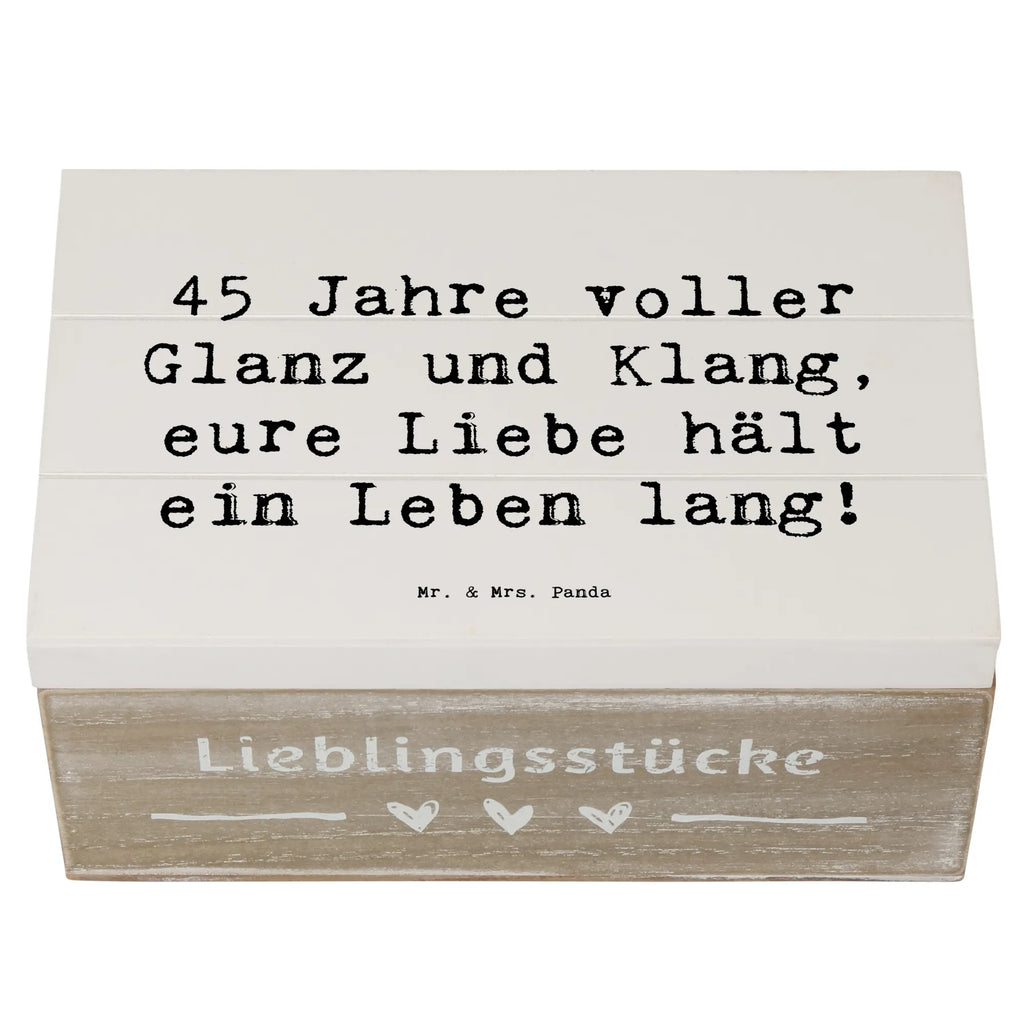 Wooden chest Saying 45 Jahre voller Glanz und Klang, eure Liebe hält ein Leben lang! box aus holz, Erinnerungsbox, erinnerungsbox hochzeit, aufbewahrungsbox holz, erinnerungsbox baby, Dekokiste, aufbewahrungskiste, dekorative holzkiste, Schatzkiste, holz aufbewahrungsbox, aufbewahrungsbox aus holz, holzboxen, Aufbewahrungsbox, Holzkiste, Schatulle, Kiste, Geschenkbox, ordnungsbox, holzkisten, holzbox, schmuckkästchen, Truhe, deko box, holzbox mit deckel, Erinnerungskiste, holztruhe, holzkiste mit deckel, Trauungsgeschenk, Verlobungsfeier, Verlobungsgeschenk, Hochzeit, Hochzeitsgeschenkideen, Hochzeitsgeschenke für Brautpaar, Ehe, Hochzeitskarte, Hochzeitsgeschenk, Hochzeitsfeier, Trauung