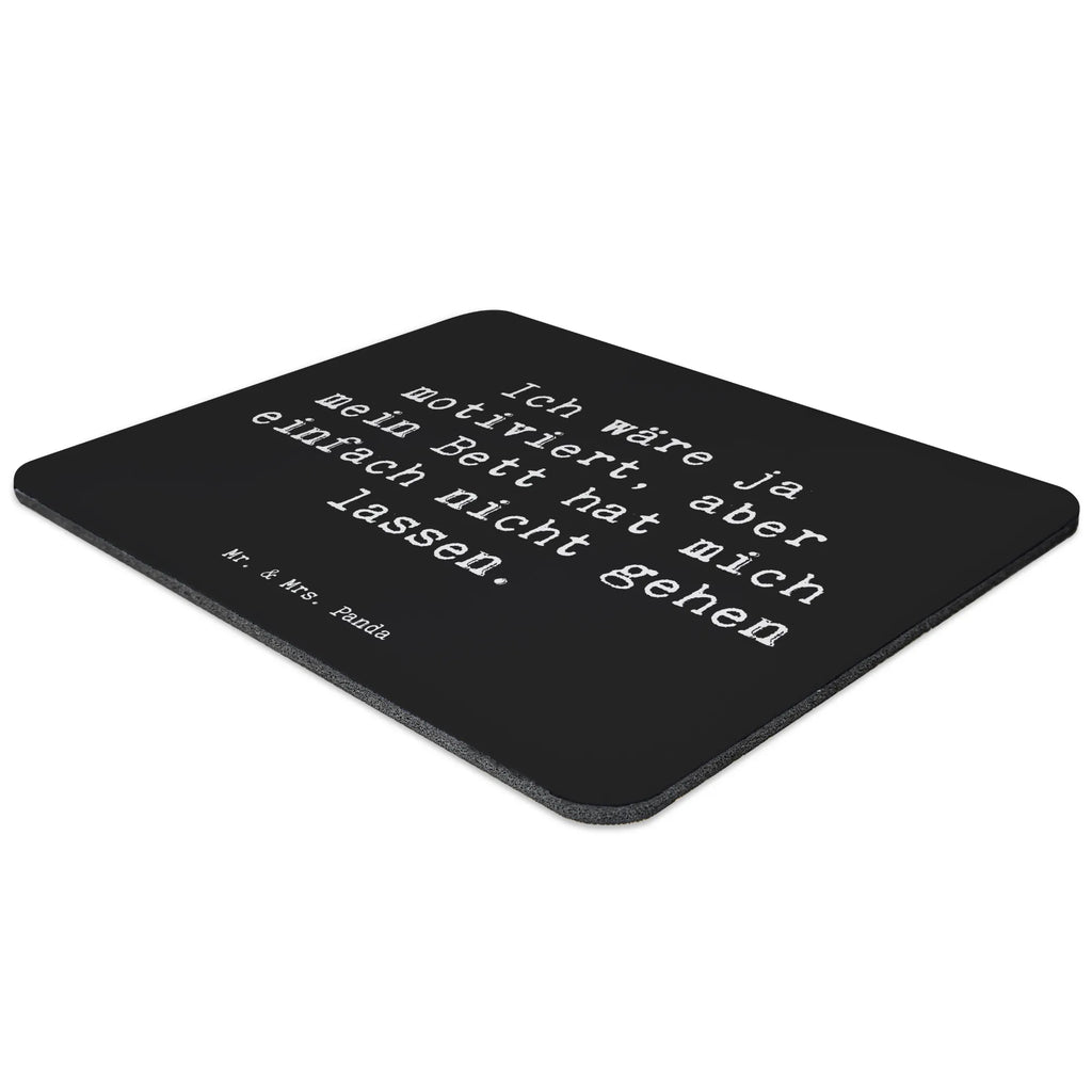 Mouse mat Saying Ich wäre ja motiviert, aber mein Bett hat mich einfach nicht gehen lassen. Mauspad Büro, Einzigartiges Mauspad, Computer zubehör, Mauspad, Arbeitszimmer, PC Zubehör, Mousepad, Mausunterlage, Büroausstattung, Designer Mauspad