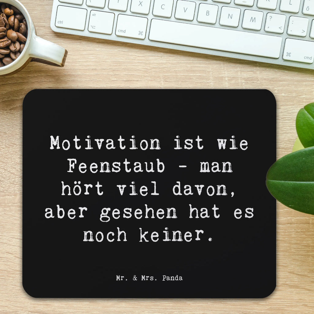 Mouse mat Saying Motivation ist wie Feenstaub - man hört viel davon, aber gesehen hat es noch keiner. Einzigartiges Mauspad, Mauspad Büro, PC Zubehör, Büroausstattung, Designer Mauspad, Mausunterlage, Mauspad, Arbeitszimmer, Mousepad, Computer zubehör
