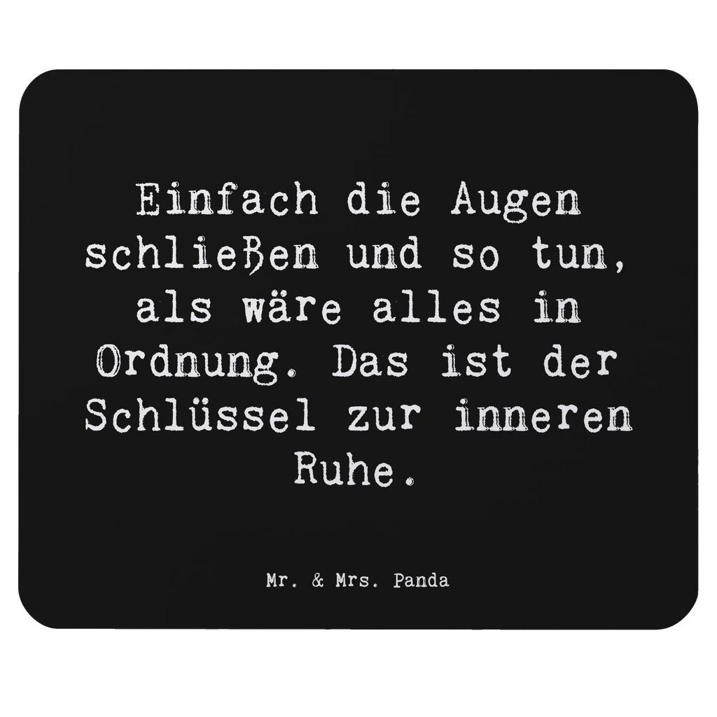 Mauspad Spruch Innere Ruhe PC Zubehör, Einzigartiges Mauspad, Mausunterlage, Büroausstattung, Mousepad, Arbeitszimmer, Mauspad Büro, Computer zubehör, Designer Mauspad, Mauspad