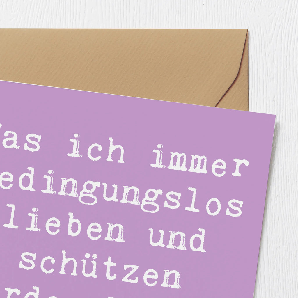 Deluxe Card Saying Was ich immer bedingungslos lieben und schützen werde: Kinder und Tiere! faltkarte, Grußkarte, doppelkarte, anlasskarte, Klappkarte, Glückwunschkarte, shopify, schöne sprüche, liebe, freude, lebensweisheiten, alltag verschönern, spruch kollektion, geschenkideen, Einzigartig, mr and mrs panda, sprüche, Kreativ, Dekoration, nachhaltige geschenke, zitate, glück, sprüche sammlung, motivation, wanddeko, inspiration, wohnaccessoires, Lächeln