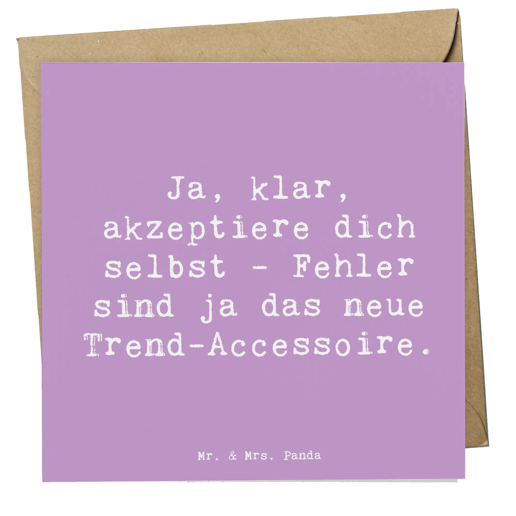 Deluxe Karte Spruch Selbstakzeptanz Trend faltkarte, Klappkarte, Grußkarte, anlasskarte, Glückwunschkarte, doppelkarte, shopify, schöne sprüche, liebe, freude, lebensweisheiten, alltag verschönern, spruch kollektion, geschenkideen, Einzigartig, mr and mrs panda, sprüche, Kreativ, Dekoration, nachhaltige geschenke, zitate, glück, sprüche sammlung, motivation, wanddeko, inspiration, wohnaccessoires, Lächeln