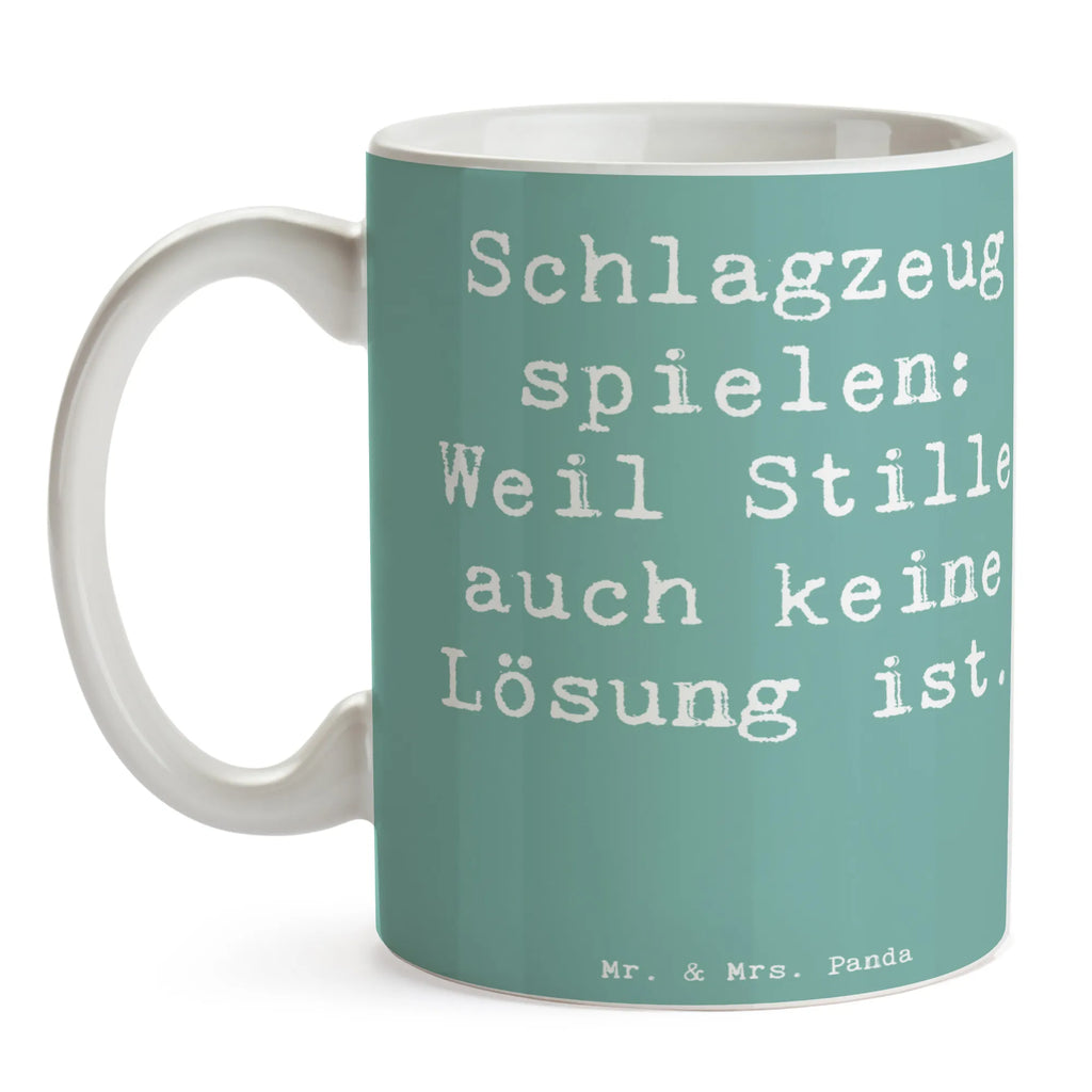 Tasse Spruch Schlagzeug Magie Porzellantasse, Tasse mit Motiven, Geschenktasse, Kaffeetasse, Bürotasse, Tasse, Teetasse, Tasse mit Zitaten, Keramiktasse, Instrumente, Geschenke Musiker, Musikliebhaber