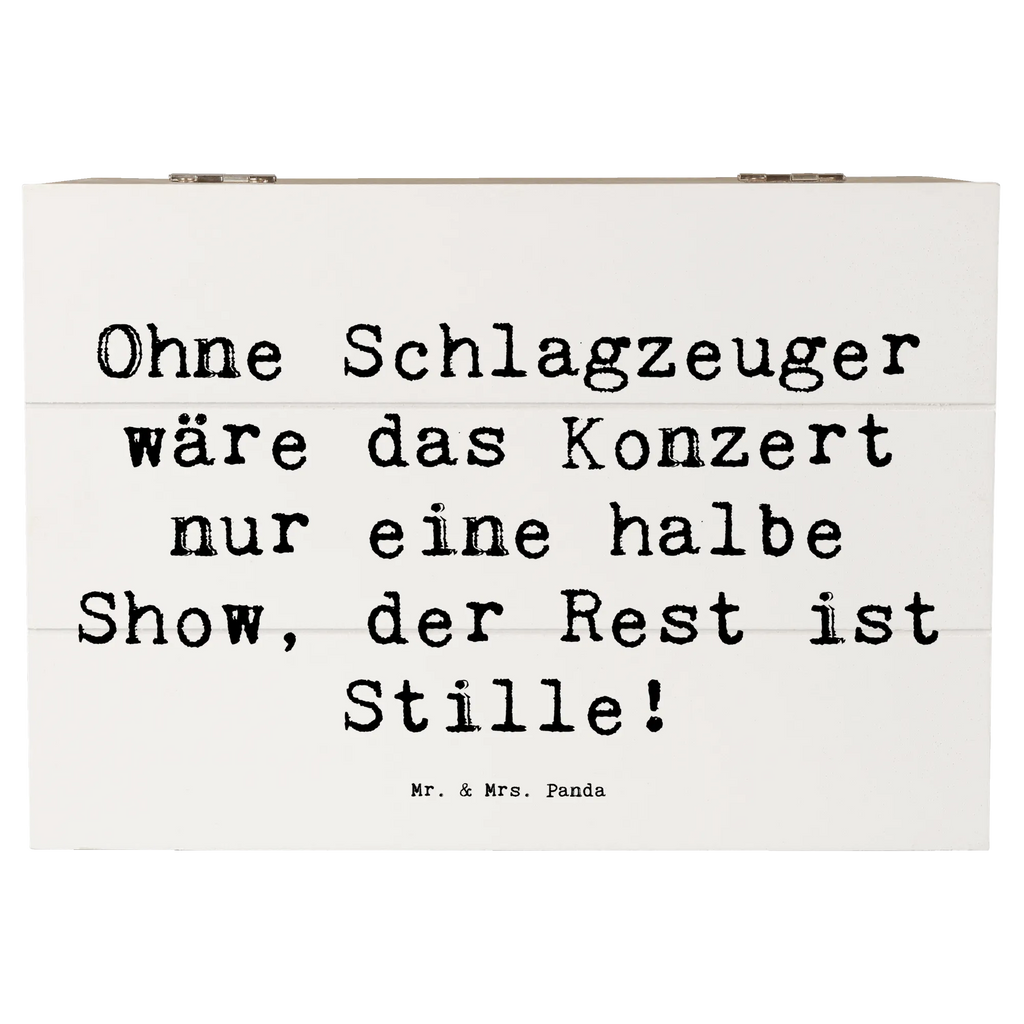 Holzkiste Spruch Schlagzeug Konzert Schatulle, Erinnerungskiste, Geschenkbox, Truhe, Schatzkiste, Holzkiste, XXL, Geschenkdose, Kiste, Aufbewahrungsbox, Erinnerungsbox, Dekokiste, Instrumente, Geschenke Musiker, Musikliebhaber