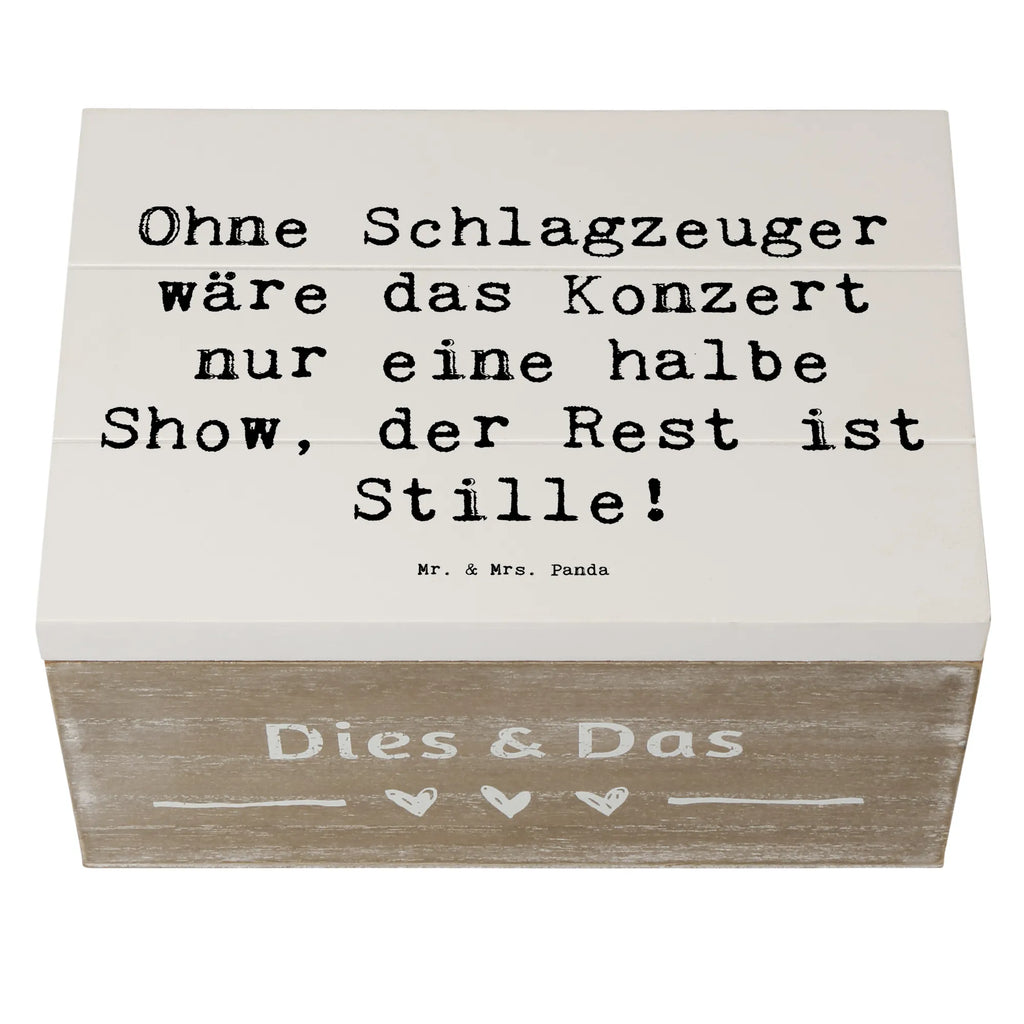 Holzkiste Spruch Schlagzeug Konzert Schatulle, Erinnerungskiste, Geschenkbox, Truhe, Schatzkiste, Holzkiste, XXL, Geschenkdose, Kiste, Aufbewahrungsbox, Erinnerungsbox, Dekokiste, Instrumente, Geschenke Musiker, Musikliebhaber