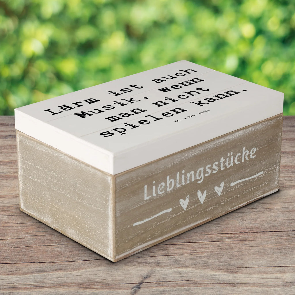 Holzkiste Spruch Schlagzeug Lärm Holzkiste, Aufbewahrungsbox, Schatzkiste, Erinnerungskiste, Geschenkdose, Kiste, Geschenkbox, Truhe, XXL, Dekokiste, Erinnerungsbox, Schatulle, Instrumente, Geschenke Musiker, Musikliebhaber