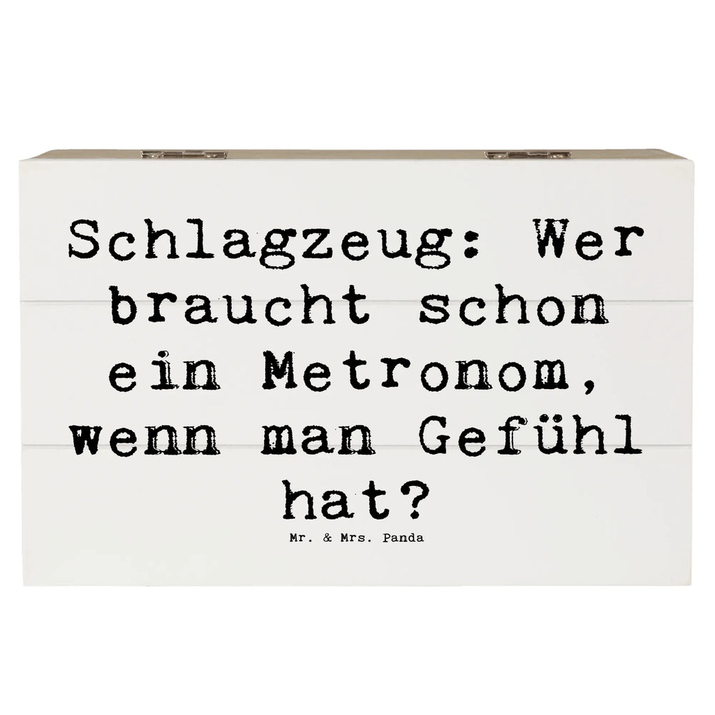 Holzkiste Spruch Schlagzeug Gefühl Schatulle, Kiste, Erinnerungsbox, Schatzkiste, Dekokiste, XXL, Geschenkdose, Aufbewahrungsbox, Erinnerungskiste, Truhe, Holzkiste, Geschenkbox, Instrumente, Geschenke Musiker, Musikliebhaber